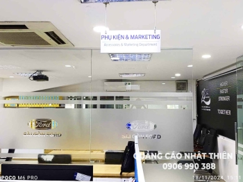 Bảng tên phòng inox